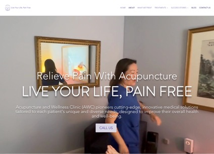 AW Clinic website